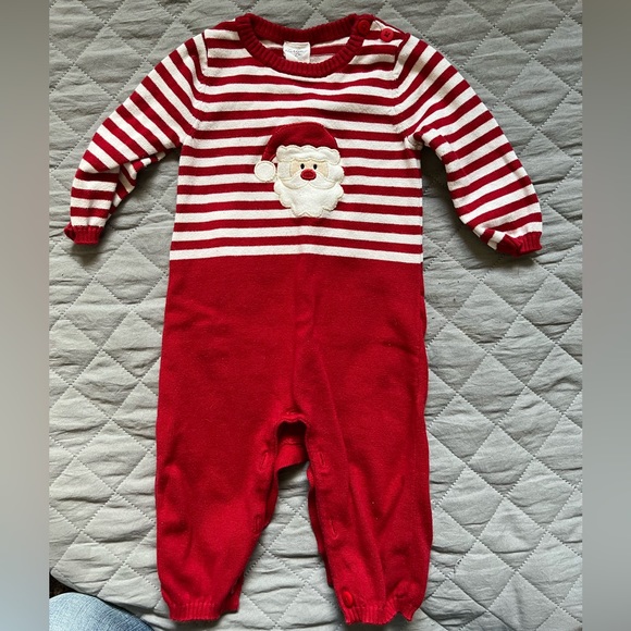 Starting Out Santa Romper - Picture 1 of 2